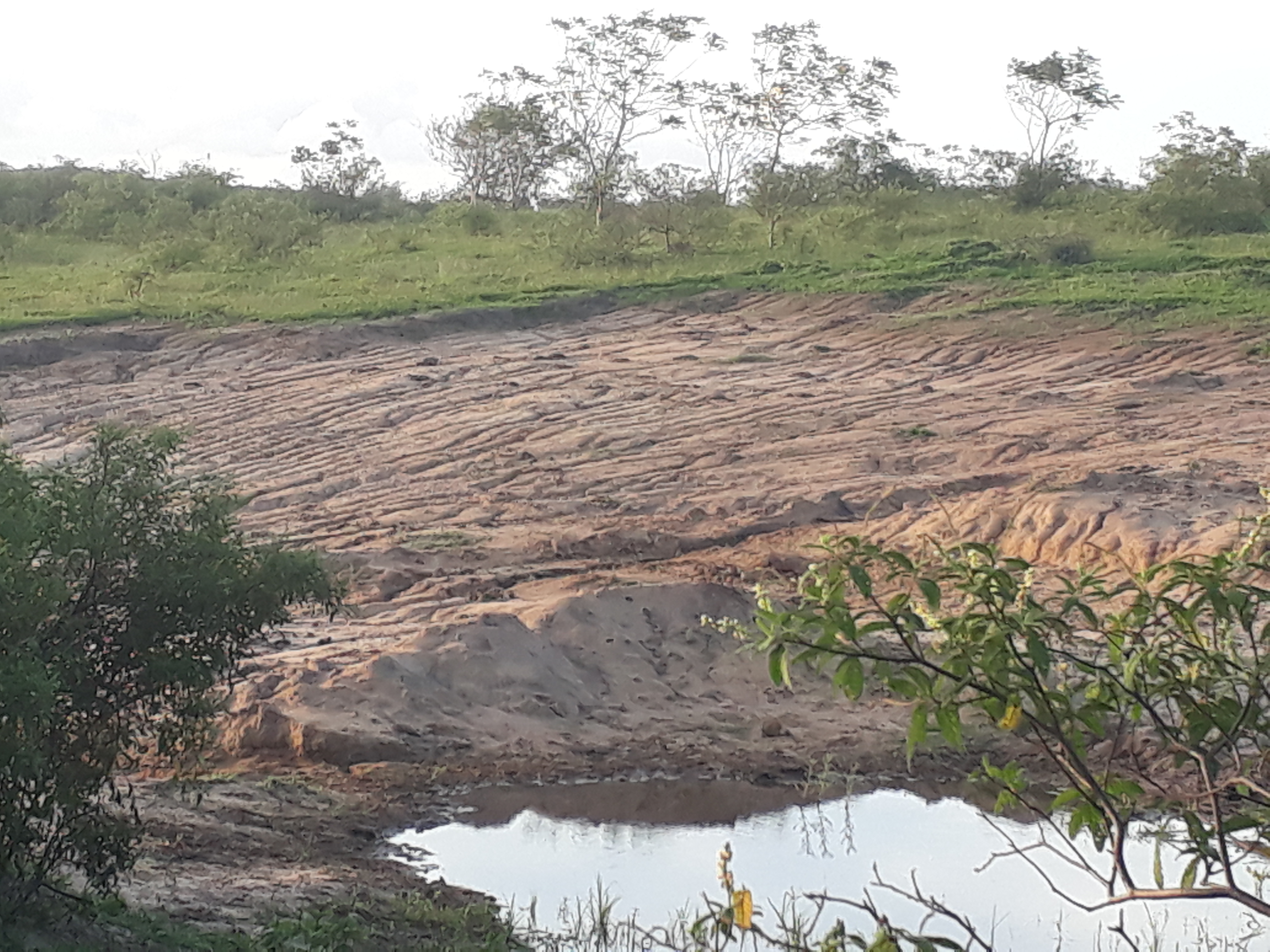 Informações do Linha Verde levam policiais ambientais a flagrar extração mineral em areal de 30 mil metros quadrados em Araruama